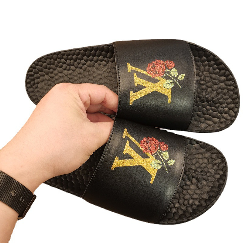 hot free shipping Designer Shoes for men outdoor home summer slippers beach shoes fashion casual classic sliders