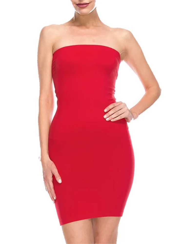 ZSIIBO Sexy Bodycon Summer Dress 2022 Women Dress Strapless Stretchy Comfort Mini Dress Party Casual Drop Shipping direct sales XJ250610