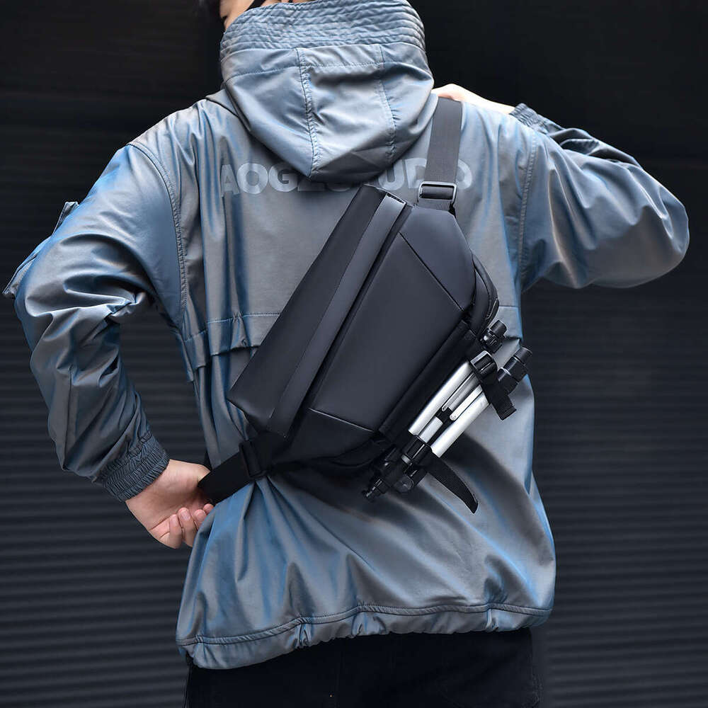 New Fashion Casual Unisex Trendy Functional Style Chest Crossbody Outdoor Sports Shoulder Bag