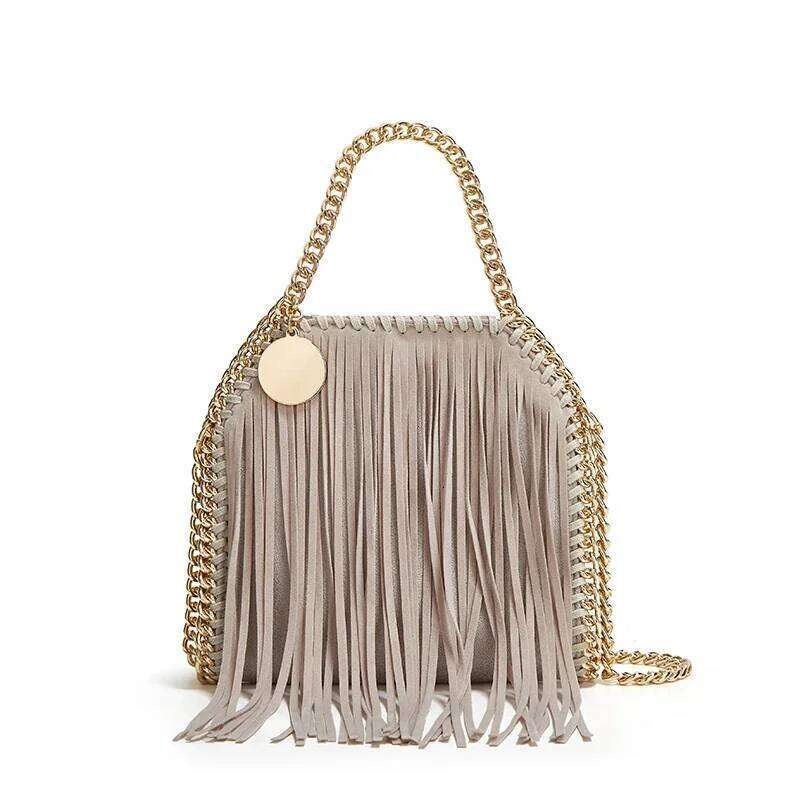2025 New Designer Fashion Handwoven Chain Women's High-End Versatile Crossbody Shoulder Bag, Minimalist Handbag