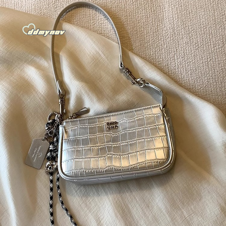 Nanfeng Chio2nd Bread Puppy Clear Sky Whisper Underarm for Women 2025 Super Popular Single Shoulder Crossbody Small Bag ddmynov