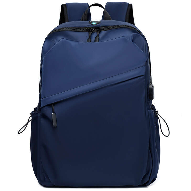 New Men's Fashion Casual Double Shoulder Trendy Travel Bag Business Commuter Backpack Laptop