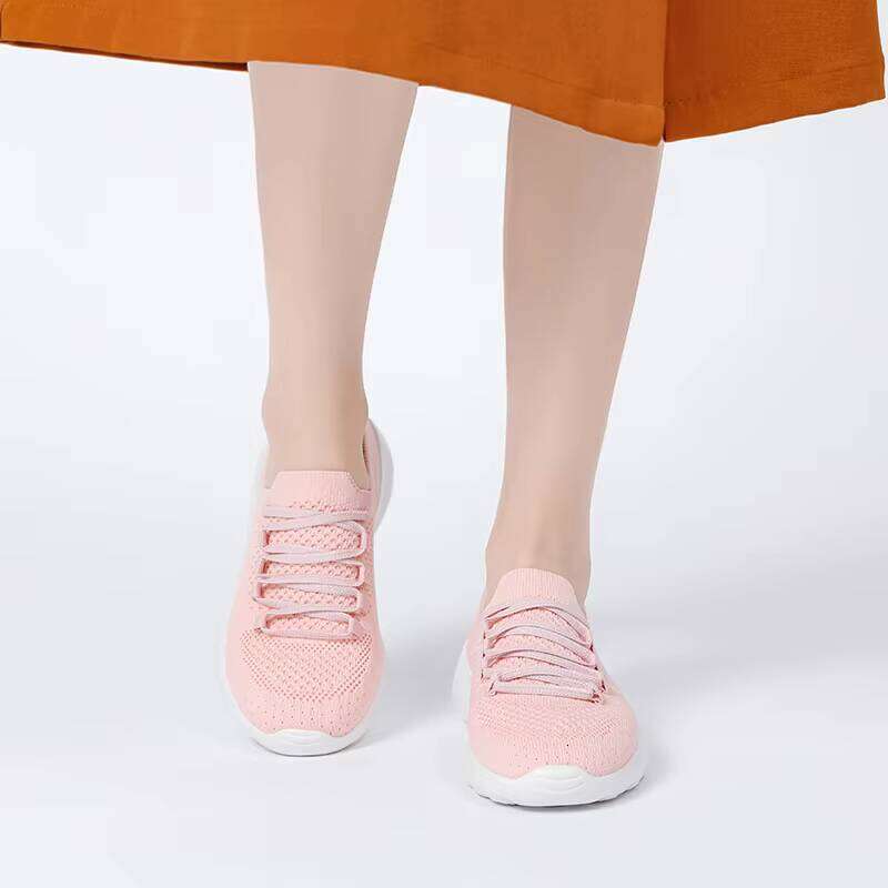 New Arrival Unisex Sport slip on Sneakers Light Weight Breathable Casual Walking Shoes for Men and Women