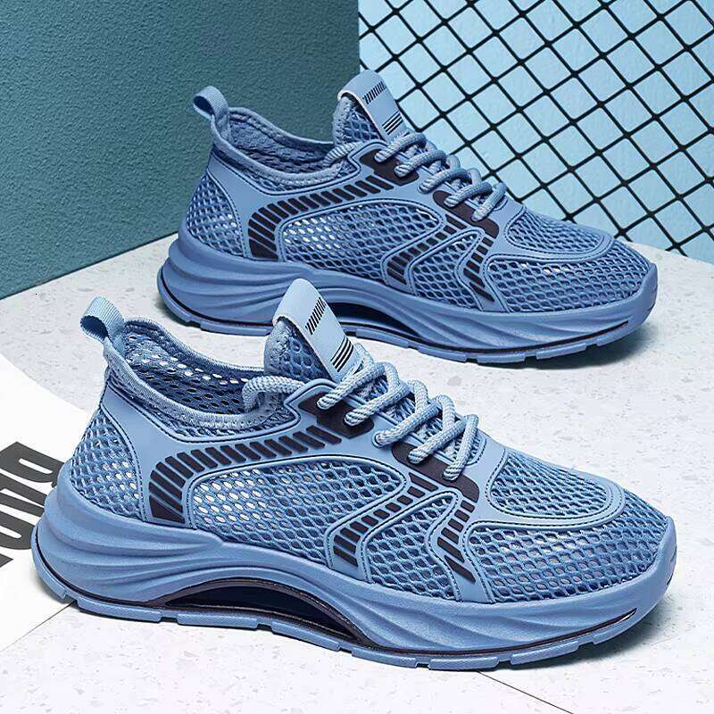Cross-border Large Mesh Hollow Men's Wading Versatile Fashion Casual Sports Running Shoes for Men
