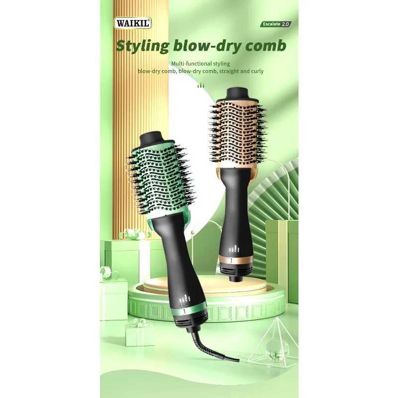 2025 Heating Comb Straightener Hair Comb Hair Straightener Dryer and Straightening Brush Electric Comb Brush One Step Salon Hair W250610