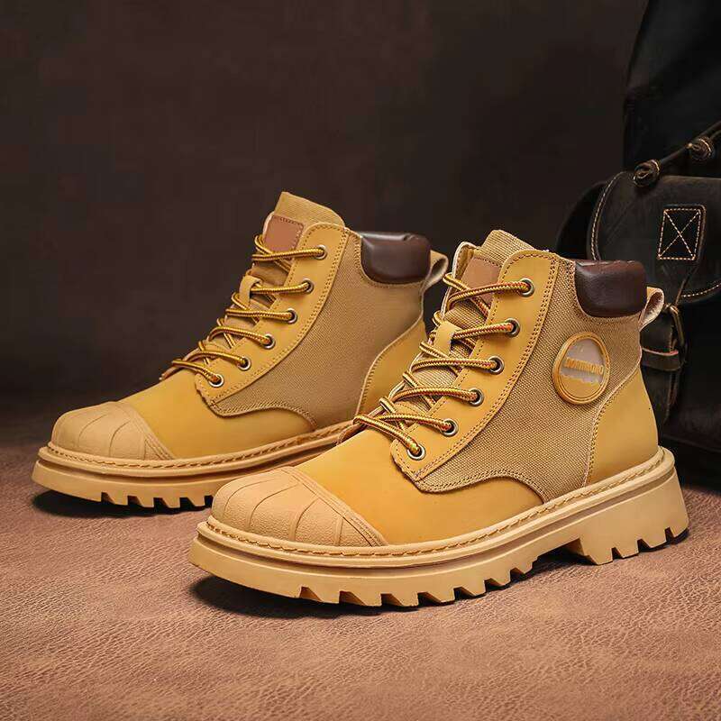 Factory Casual Autumn slip Durable Combat Short Boots Men's Impact and Anti Sting Labor protection
