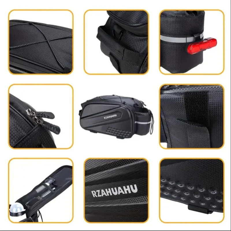 Bicycle Camel Bag Large Capacity Electric Foldable Rear Seat Bag For Mountain Bikes Cycling Parts and Camel Bag Accessories 250610