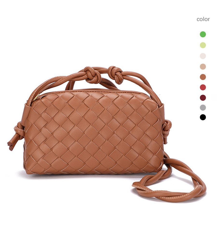 Free Shipping 2025 New Designer Bag Trend Hand Woven Shoulder Bag High-quality Luxury Women's Wallet Casual High-end Handbag