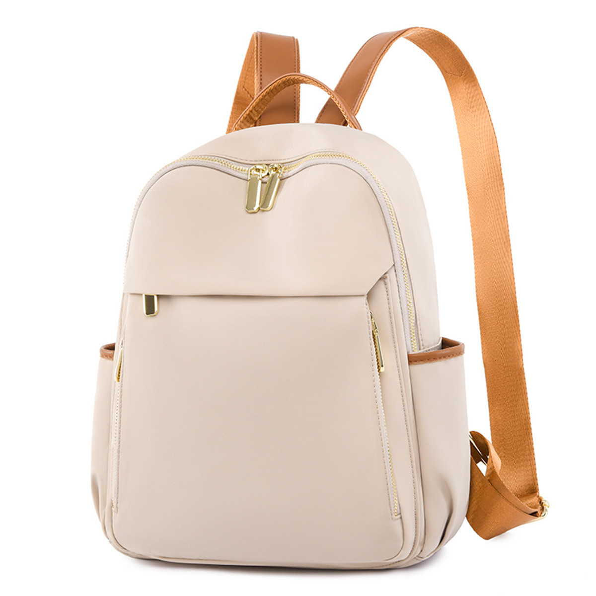 Women's Fashionable Stylish 2025 New Large Capacity Lightweight Nylon Street Backpack