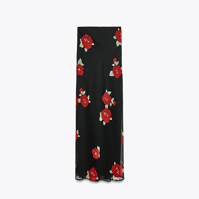 Printed Layered Pleated Top Half Skirt Women Set Sleeveless Slim Top Straight Tube Fishtail Skirts Summer Beach Vacation Suit 250609