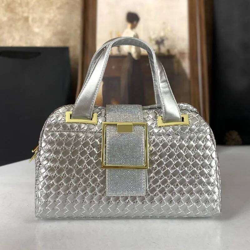 2025 New Bright Color - Lace Pattern Mom Shoulder Fashionable Women's Bag 2025/06/10