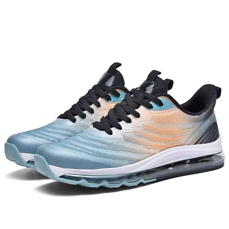 Factory Direct Sales Sport New Extra Large Size Men's Full Palm Air Cushion Running Shoes