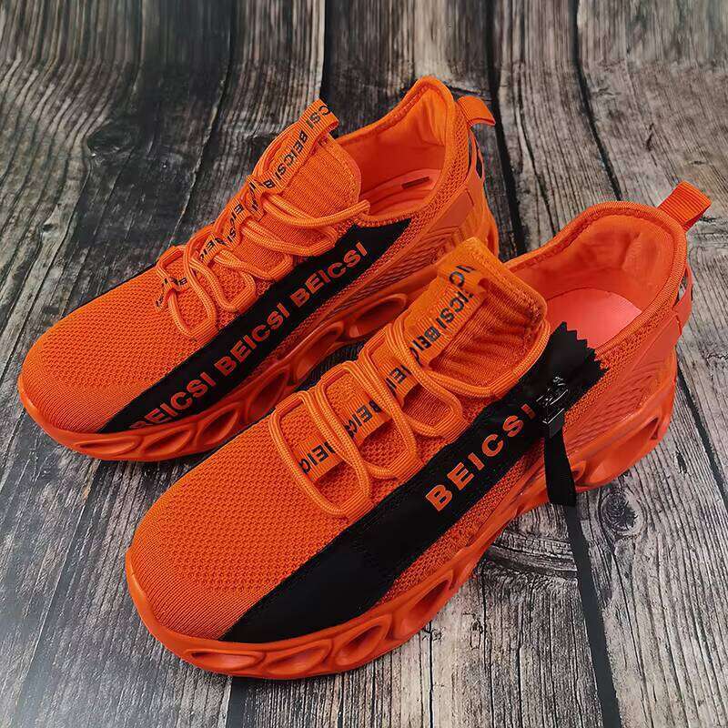 Hot Selling Fashion Sneakers Lace up Walking Casual Men's Big Size Running Shoes for Men