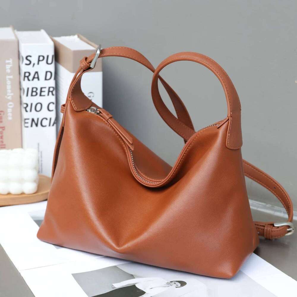 Genuine Leather Fashion Women's Shoulder Crossbody Bags Designer High Quality Casual Large Capacity Ladies Bag