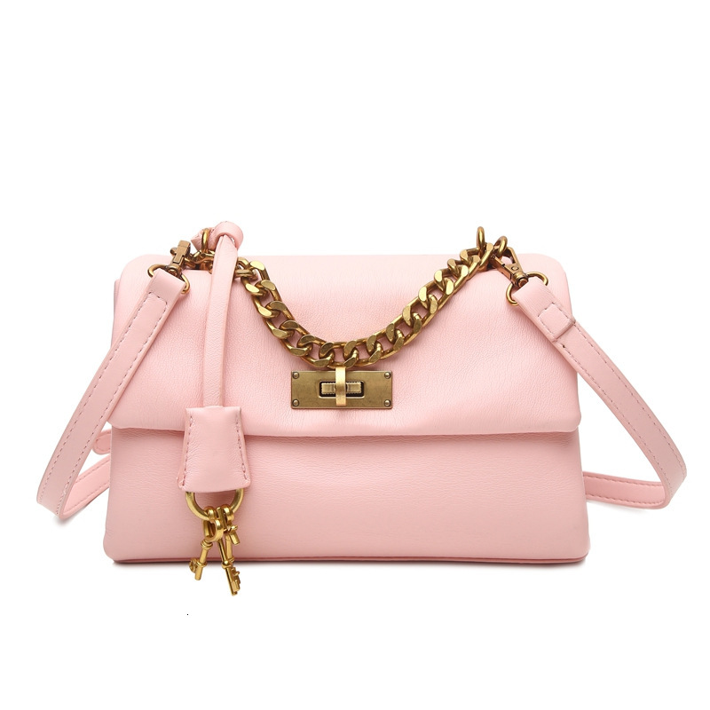 Crossbody Simple Fashion C Brand Same Style Korean Version High-end Versatile Chain Women's Commuter Shoulder Bag Women