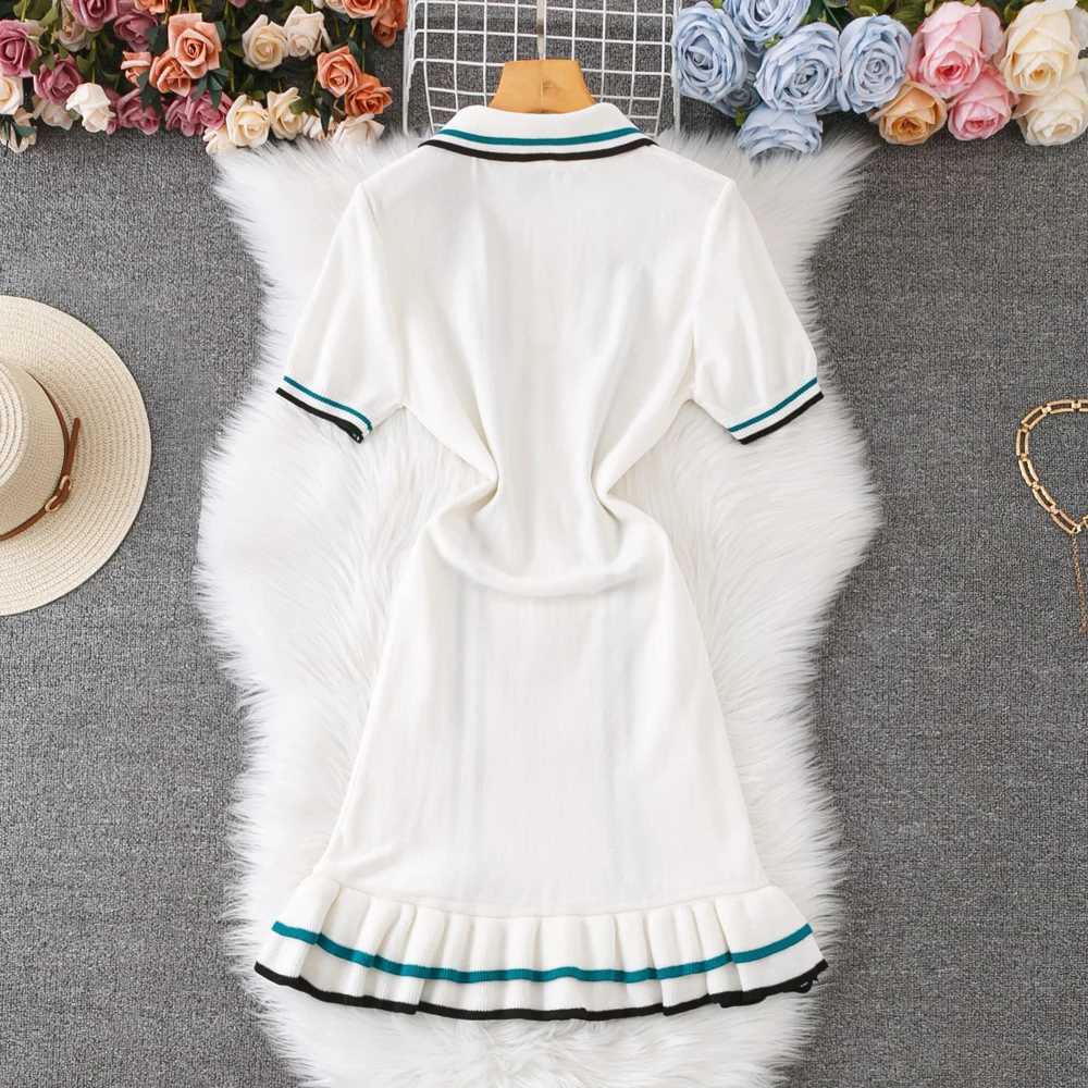 YuooMuoo Ins Hot Sexy Wrap Hips Ruffled Mini Dress 2025 New Summer Women Y2K Slim Elastic Bodycon Party Dress Streetwear Outfits XJ250610