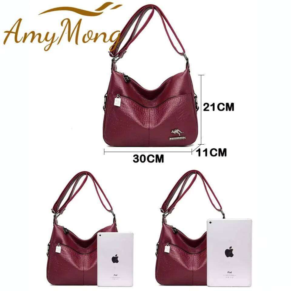 Designer Handbag Purses High Quality Leather Crossbody Messenger For Women New Shoulder Bags Ladies Sac A Mian