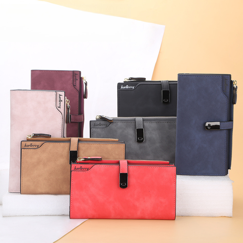 Free Shipping 2025 New Designer Bag Multi Card Slot Card Bag Multi Functional Zipper PU Phone Bag Exquisite And Practical Large Capacity Long Wallet