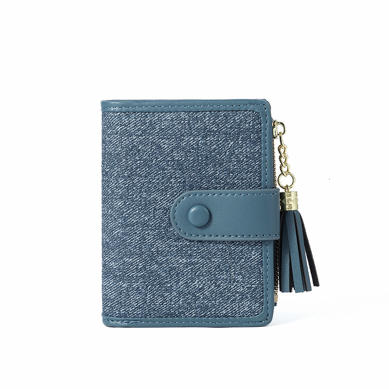 Free Shipping 2025 New Designer Bag High-end Short Coin Bag INS Style Tassel Women's Wallet Exquisite And Practical Simple Card Bag