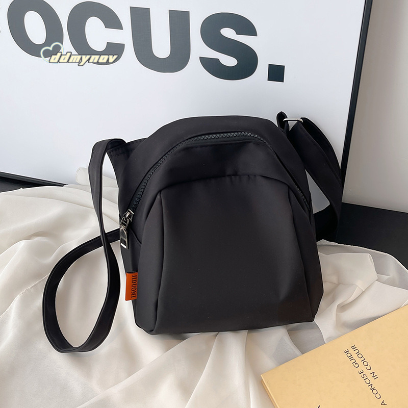 New Women's Casual Crossbody Fresh Student Simple Solid Color Shoulder Fashion Small Bag ddmynov