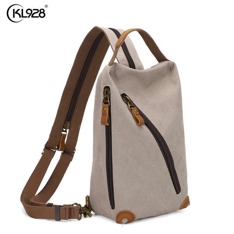 Men's Chest Trendy Single Shoulder Large Capacity Fashion Crossbody Bag Handbag Backpack