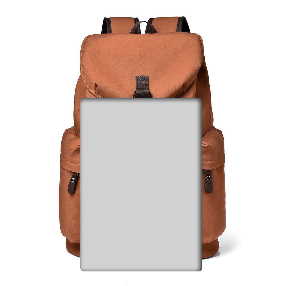 New Style College Student Lightweight Fashion Trend Large Capacity Travel Bag Men's Canvas Backpack