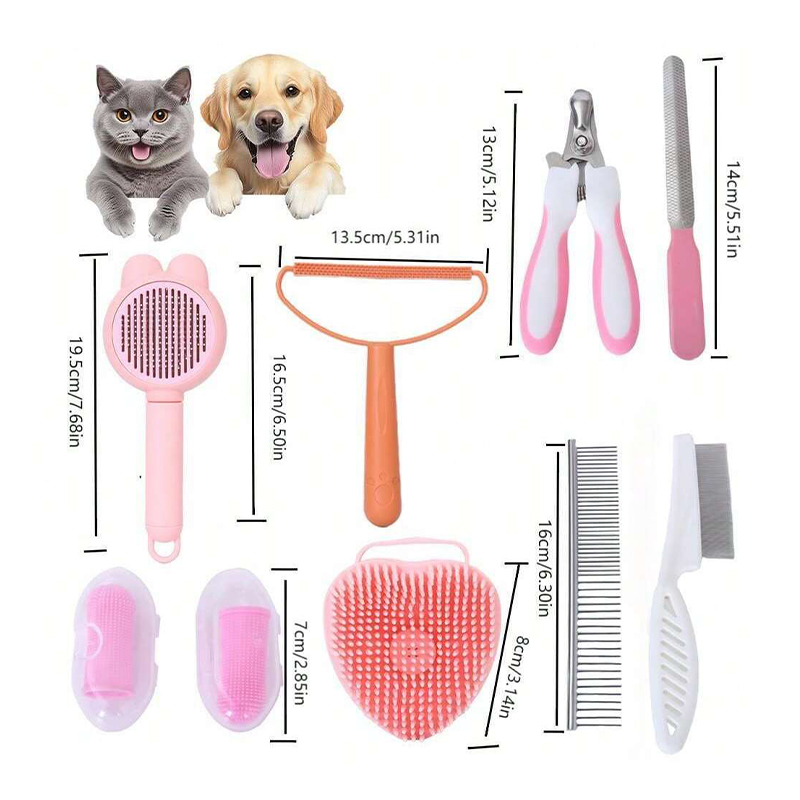 Professional-grade Nine-in-One Pet Hygiene Supplies w/ Automatic Cleaning