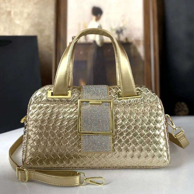 2025 New Bright Color - Lace Pattern Mom Shoulder Fashionable Women's Bag 2025/06/10