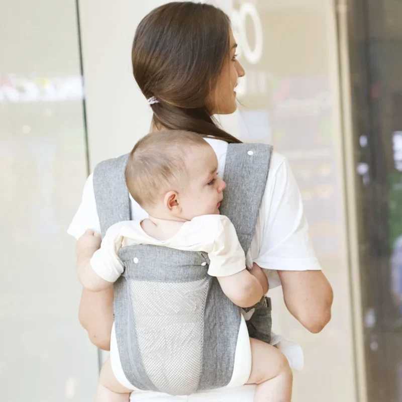 Baby Carrier Wrap Bebe Kangaroo Bag Newborn Baby Sling Toddler Backpack Baby Bags Easy To Wear Baby Carriers Bebes Accessories y250610HHFA
