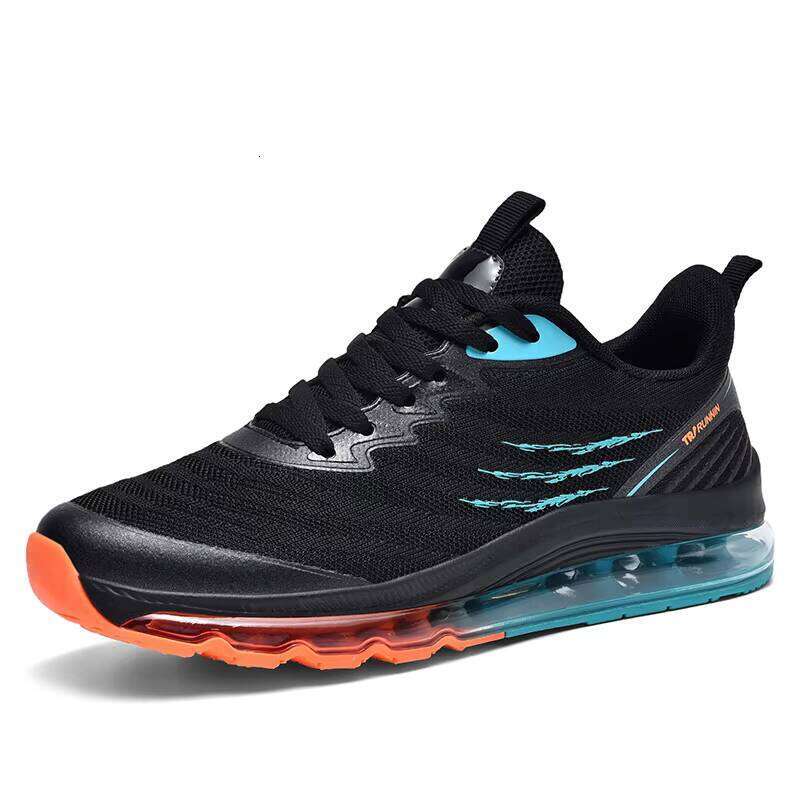 Factory Direct Sales Sport New Extra Large Size Men's Full Palm Air Cushion Running Shoes