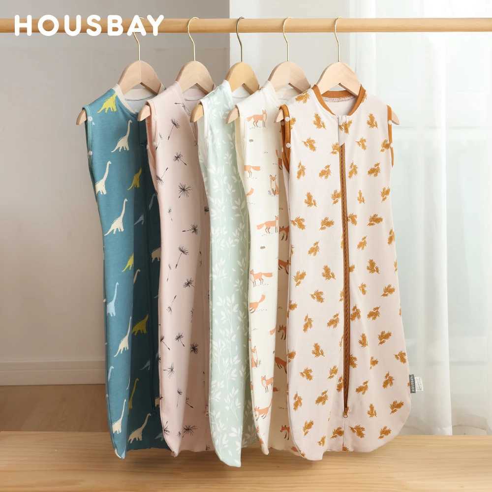 Baby Sleeping Bag Newborn Baby Swaddle Sleeveless Sleep Sack Summer Thin 100% Cotton Soft 2-Ways Zipper Diaper Changing Bag y2506108V9Y