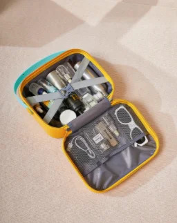 Belbello Childrens mini Luggage Portable suitcase Makeup Student Multifunctional bag 250605