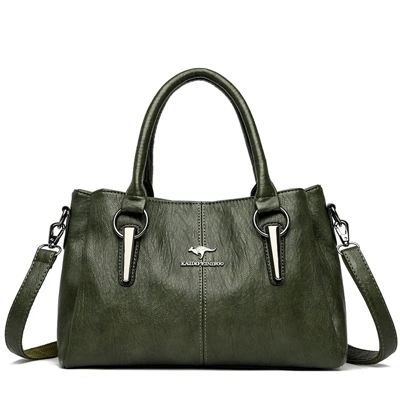 Designer bag Quilted Large Chain Shoulder Bags For Women Luxury Designer Crossbody Bags PU Leather Ladies Handbags Black White Fashion Bags5