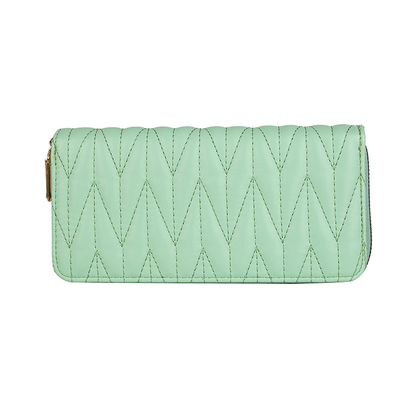 Free Shipping 2025 New Designer Bag Embroidered Women's Long Wallet Multi Card Slot Card Bag Fashionable Exquisite Practical Large Capacity Zero 