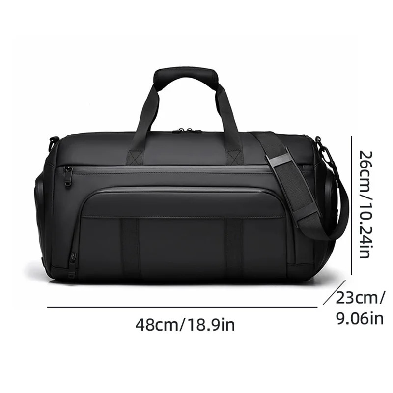 Travel Duffel Bag Outdoor Camping Hiking Swimming Bags with Shoes Pack Sports Gym Fitness Yoga Wet Dry Handbag Luggage Satchel 250605