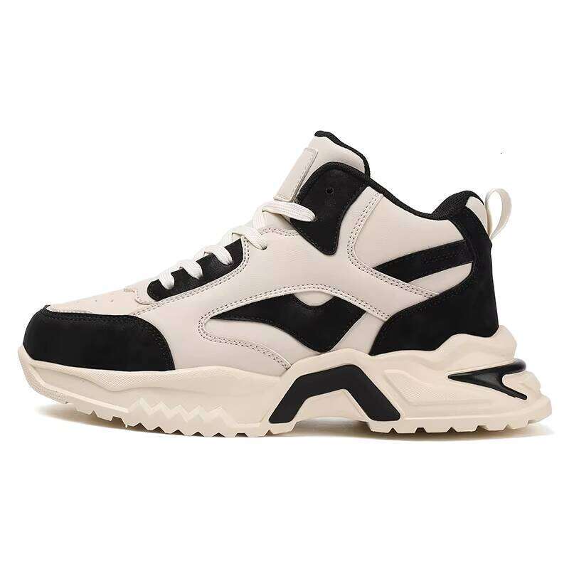 Hot Selling Men's High Top Casual Fashion Trend Outdoor Sports Soft Sneakers Shoes