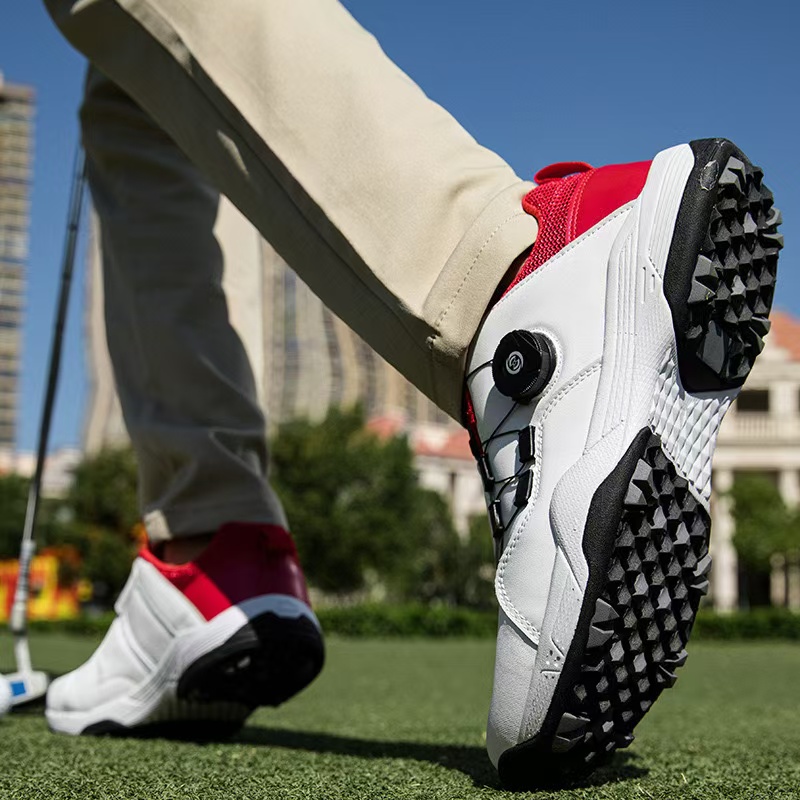 Golf Shoes Mens Trendy Offcourt Training Button Rotation Lightweight Waterproof Comfortable 241118