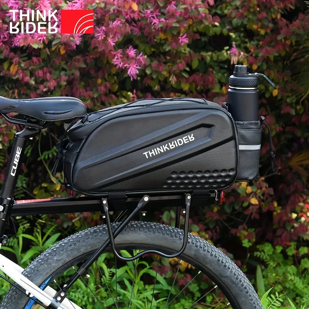 ThinkRider Bicycle Hard Shell Tear Hunch Bag 14L Large Capacity Hunch Bag Anti-Splash Material With Rain Cover 250610