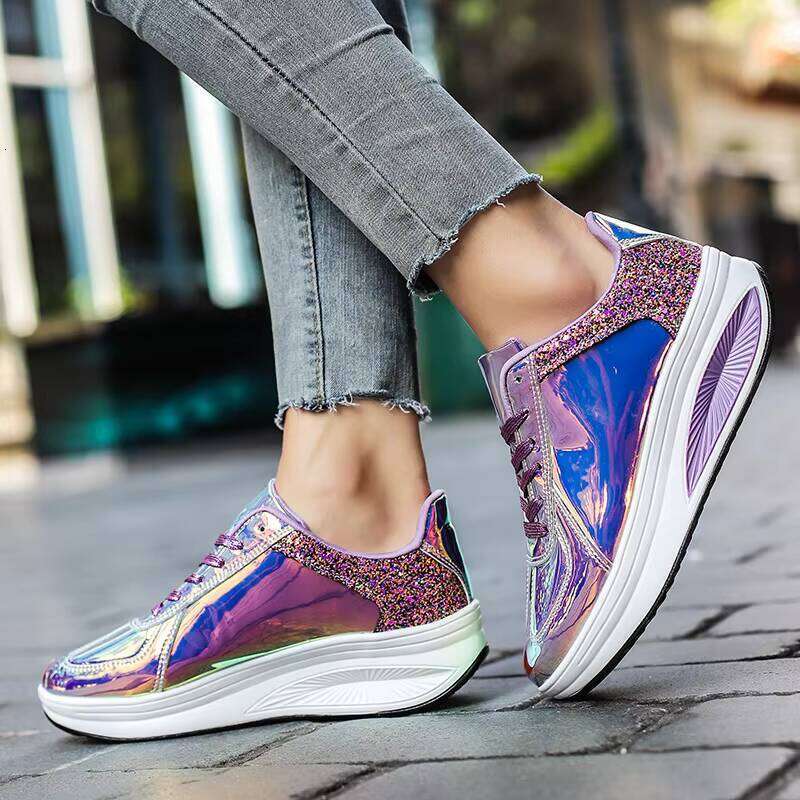 Hot Selling High Quality Outdoor Sports Platform Shoe Women's Casual Rocking Shoes