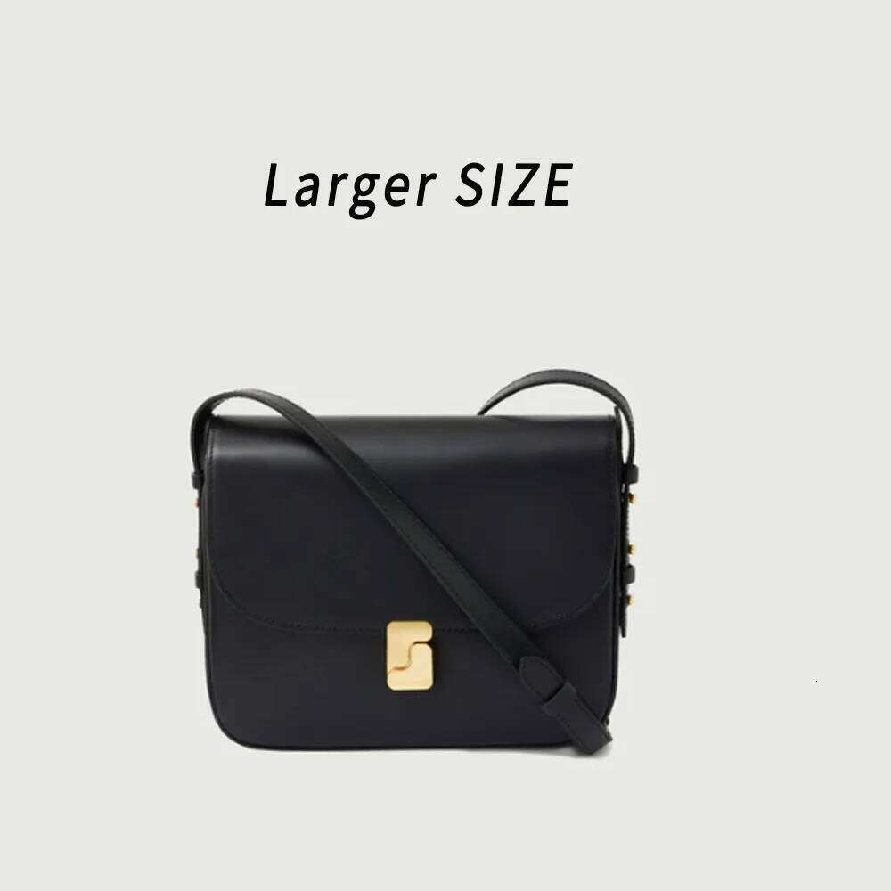 French Niche New Leather Bean Women's High-End Sense Shoulder Messenger Small Square Commuter Bag Women