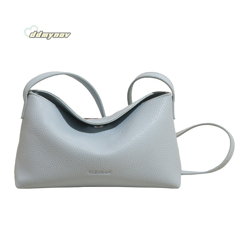 Korean Style Niche Design Crossbody Simple Ins Trend Dumpling Fashionable Women's Commuter Versatile Shoulder Underarm Bag ddmynov