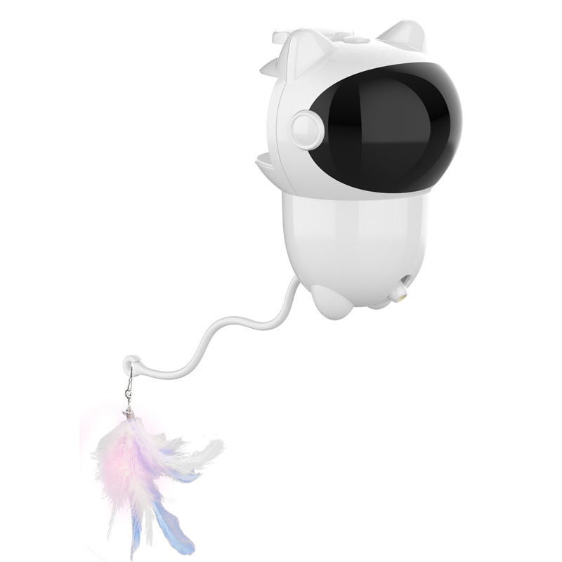 Automatic Laser Cat Teaser: Smart Self-Entertainment Toy for Boredom Relief