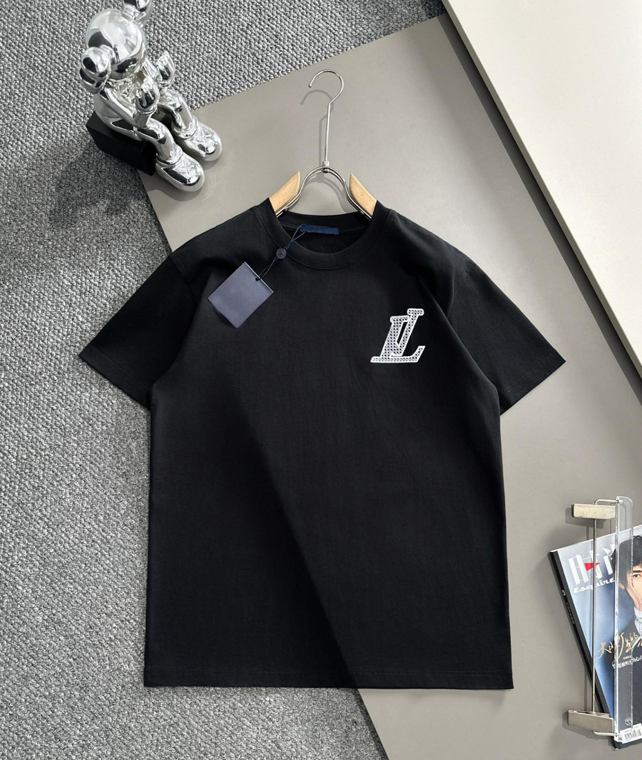 Summer high quality clothing brand designer men's and women's casual T-shirt Men's printed letter short sleeve round neck men's fashion T-shirt
