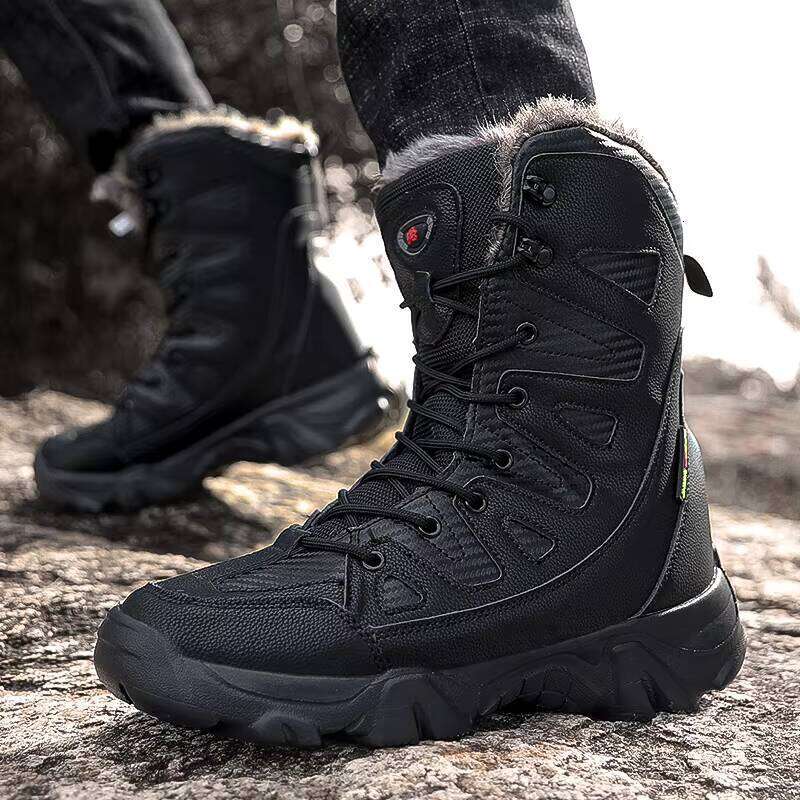 Wholesale Outdoor Men's Hiking High-quality Fashion High Top Sports Breathable Walking Shoes for Men