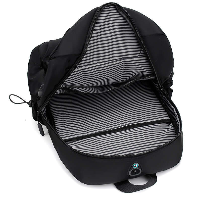 New Men's Fashion Casual Double Shoulder Trendy Travel Bag Business Commuter Backpack Laptop