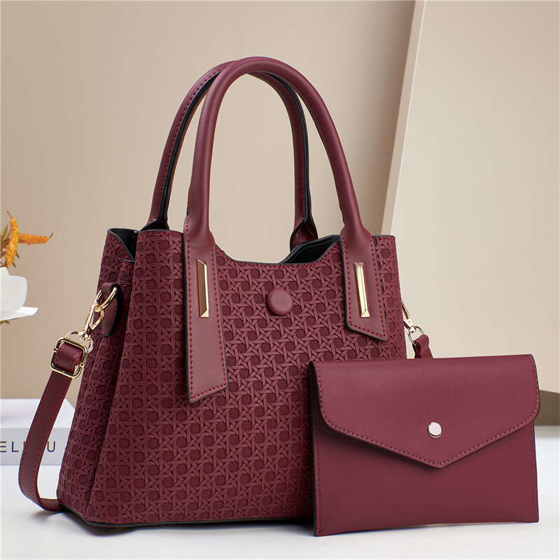 Women's New Fashion Trend Versatile Mother-Daughter Set Shoulder Crossbody Bag Printed Handbag for Women