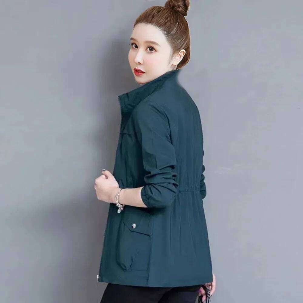 Spring Autumn Female Coat Blouson Women's Windbreaker Jackets 2025 Trend Demi-Season Great Korean Style Youthful Sale Fashion