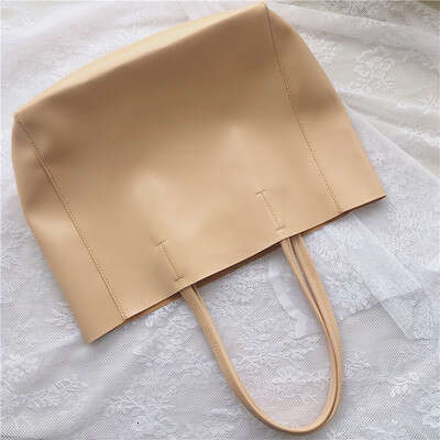 Women's 2020 Summer Trend Korean Style Capacity Tote Simple Fashion Mother-Daughter Shopping Shoulder Bag Large