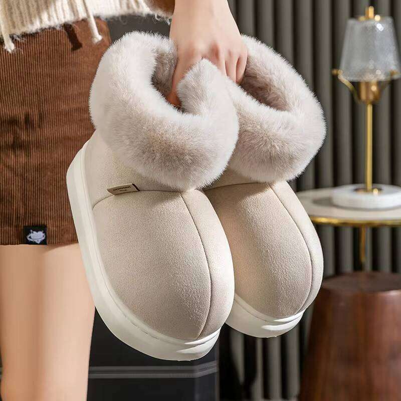 Hot Selling Anti slip and Warm Snow Boots for Women's Cotton Winter Casual Shoes