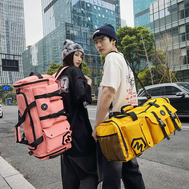 2023 New Travel Large Capacity Backpack Multi-Color Versatile Trendy Multi-Purpose Gym Bag